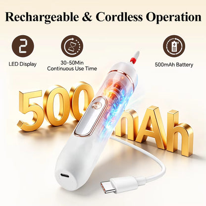 5-in-1 Rechargeable Electric Foot Callus Remover & Nail Grinder Pedicure Set